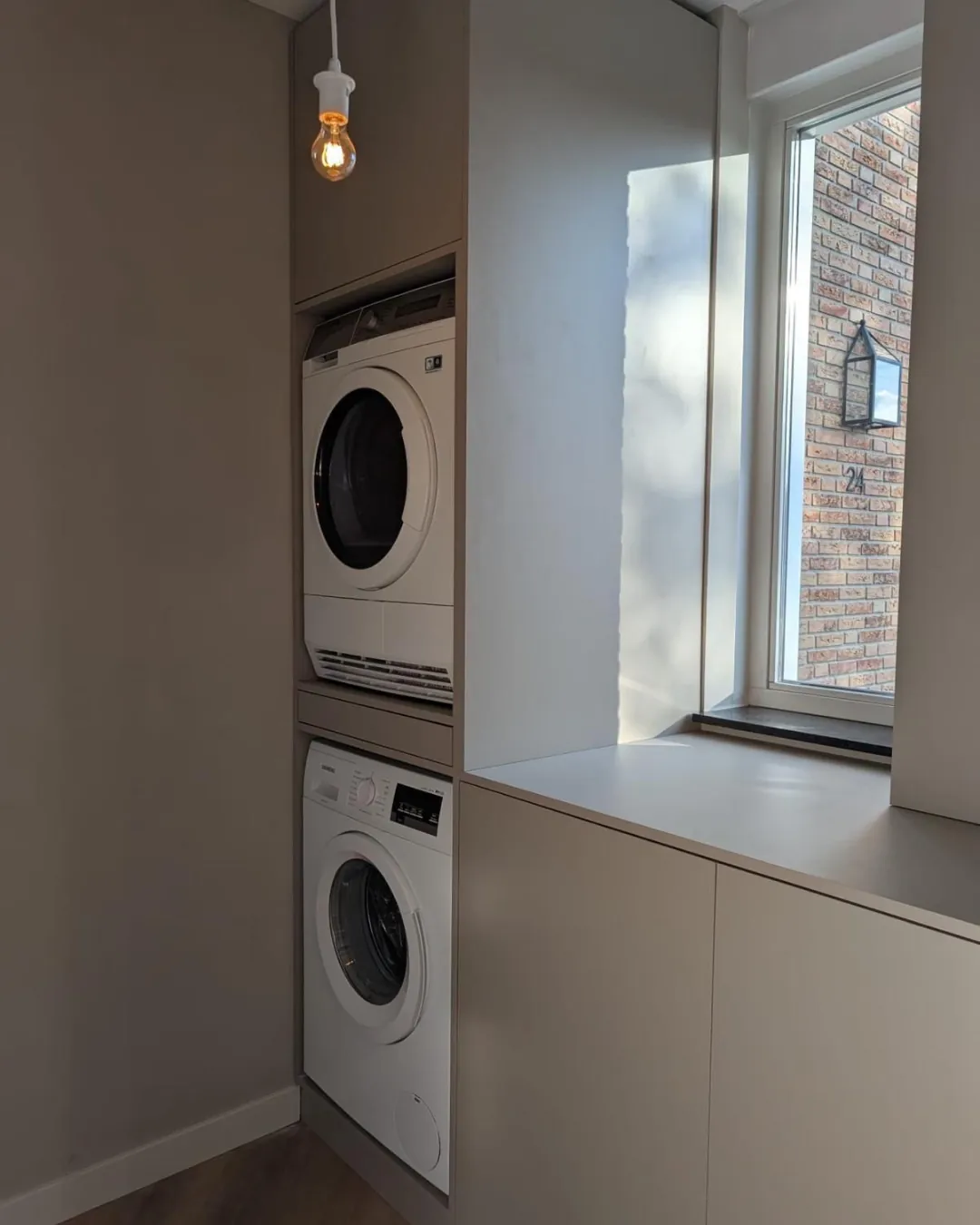 Wasruimte op maat, maatwerk door VED Interieur